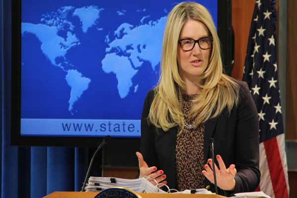 ABD Sözcüsü Marie Harf, Melih Gökçek'i sert dille eleştirdi