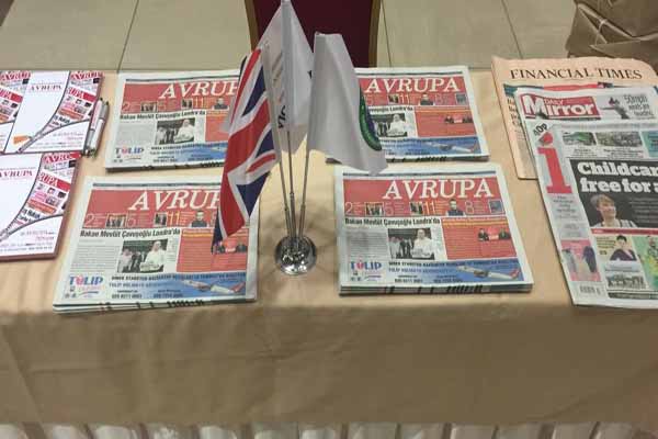Dünya Gazeteciler Şurası'nda Avrupa Medya Gurubu'na ödül