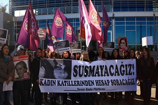 Özgecan Aslan davası öncesi kadın platformları protesto etti