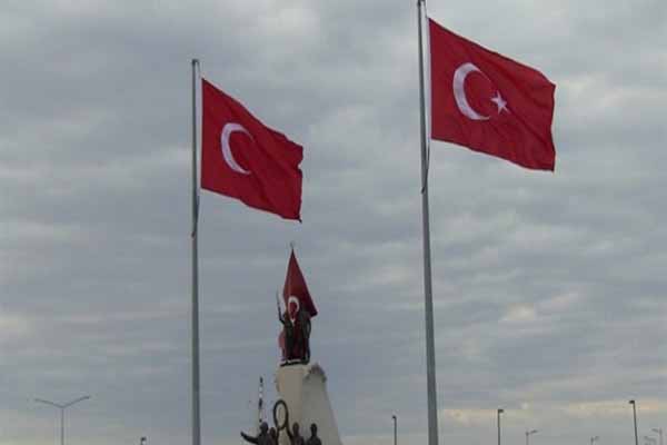 Tepki çeken yıldızsız Türk Bayrağı