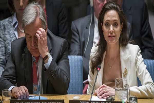 Angelina Jolie, Suriye'deki kriz nedeniyle BMGK'yı eleştirdi