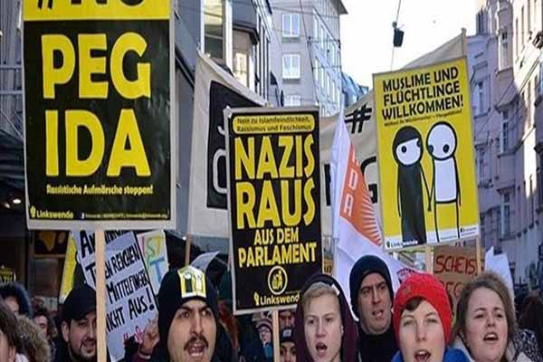PEDIGA'nın Avusturya yürüyüşü engellendi