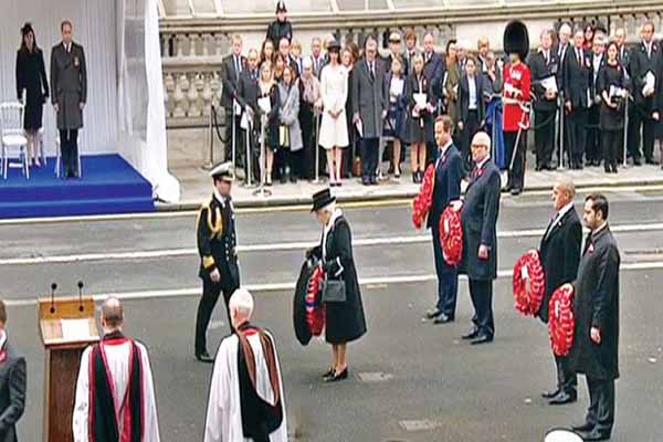 Londra'da Çanakkale Savaşı'nda hayatını kaybedenler özel bir törenle anıldı