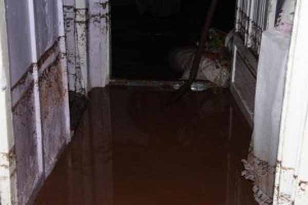 Bingöl'de aşırı yağış sonucu evler sular altında kaldı