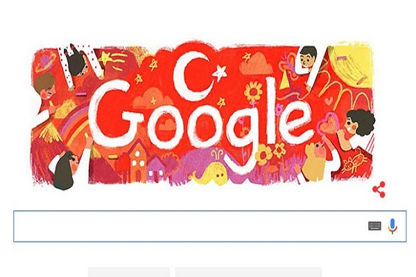 Google, 23 Nisan'ı doodle yaptı