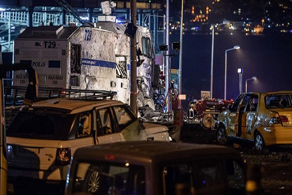 İstanbul'daki patlamada 400 kilo patlayıcı kullanılmış