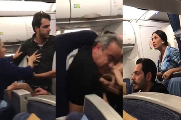 İki yolcu arasındaki kavga uçağa acil iniş yaptırdı