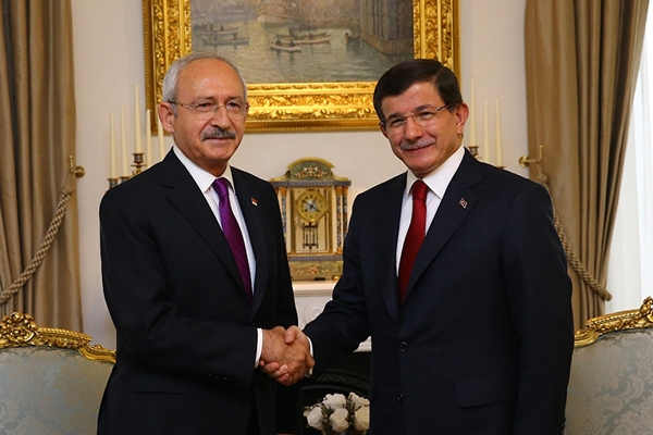 Başbakan Davutoğlu ve Kemal Kılıçdaroğlu bir araya gelecek