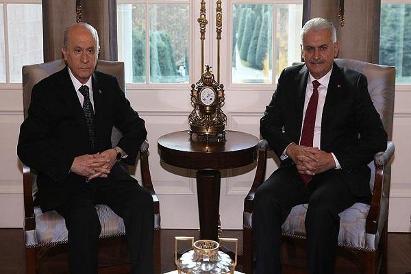 Başbakan Binali Yıldırım MHP lideri Bahçeli'yi kabul edecek