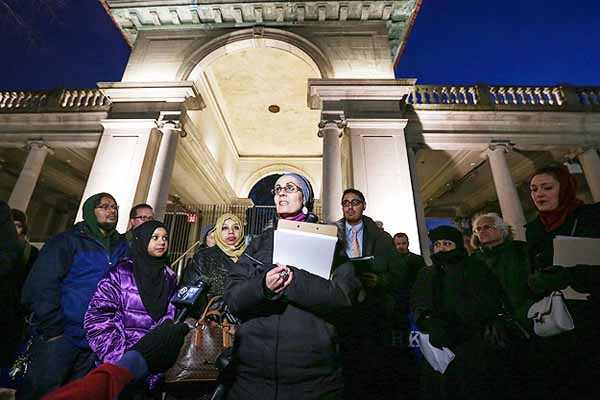 New York'ta Müslüman öğrenciler için anma töreni düzenlendi