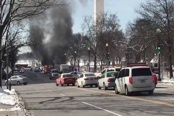Beyaz Saray yakınlarında büyük patlama