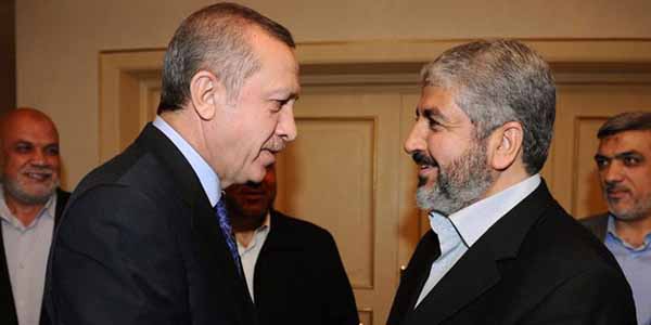 Cumhurbaşkanı Erdoğan, Mahmud Abbas ve Halid Meşal ile görüştü