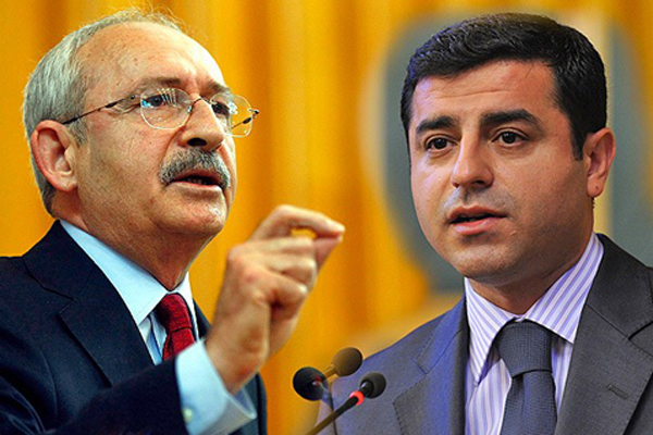 CHP lideri Kılıçdaroğlu HDP Başkanı Demirtaş'ı aradı