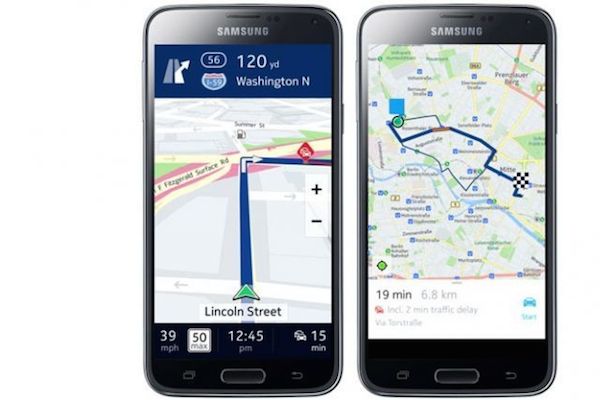 Nokia ve Samsung'un harita işbirliği