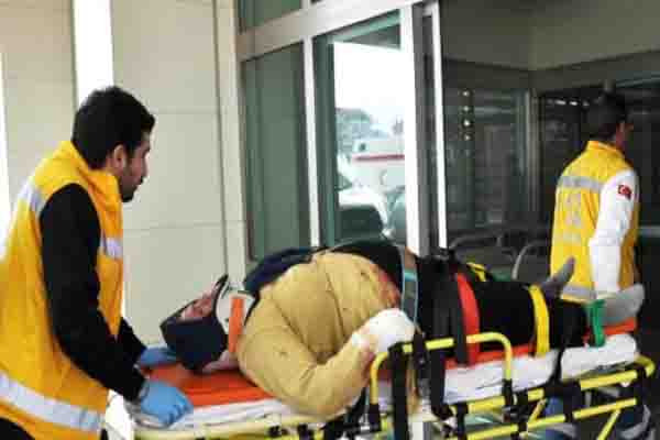 Samsun'da kaza, 3 yaralı