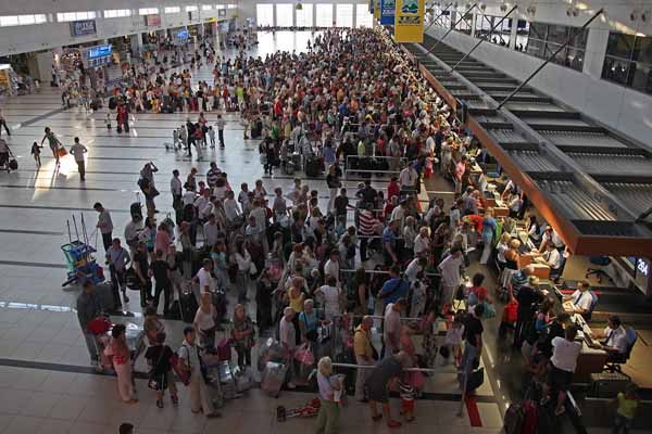 Antalya'ya gelen turist sayısında şok eden gelişme