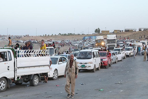 Musul'daki operasyon nedeniyle 34 binden fazla kişi göç ediyor