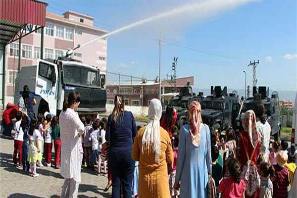 Çocuklara TOMA eğitimi verildi