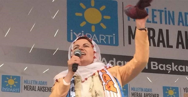 Akşener'den Saray'a tepki 'Haram olsun'