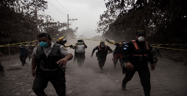 Guatemala’da yanardağ faciası, çok sayıda ölü ve yaralı var