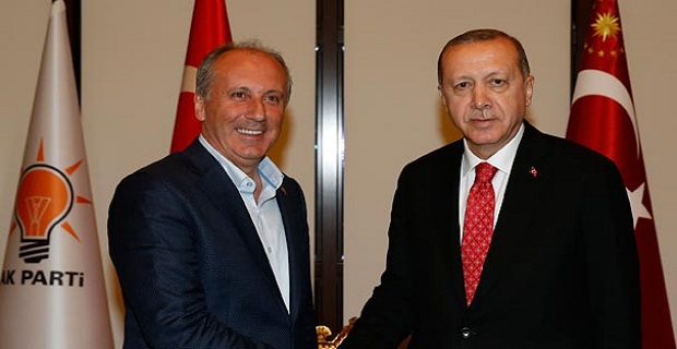 Muharrem İnce Cumhurbaşkanı Erdoğan'ı tebrik etti