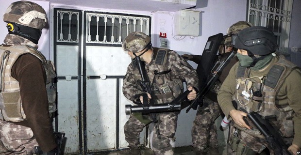 Seçim öncesi eylem hazırlığındaki IŞİD'li teröristlere operasyon