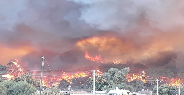 Antalya cayır cayır yanıyor
