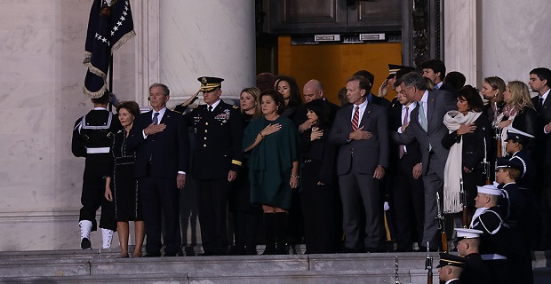 ABD Kongresinde George H. W. Bush için anma töreni