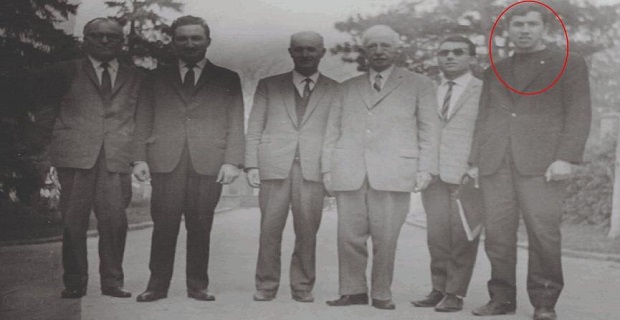 Bülent Arınç, İsmet İnönü ve Bülent Ecevit ile aynı karede