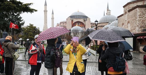 İstanbul'a ocak ayında 1 milyon 17 bin turist geldi