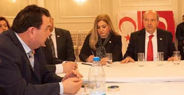 Türk Toplumu Futbol Federasyonu KKTC Başbakanı Ersin Tatar ile görüştü