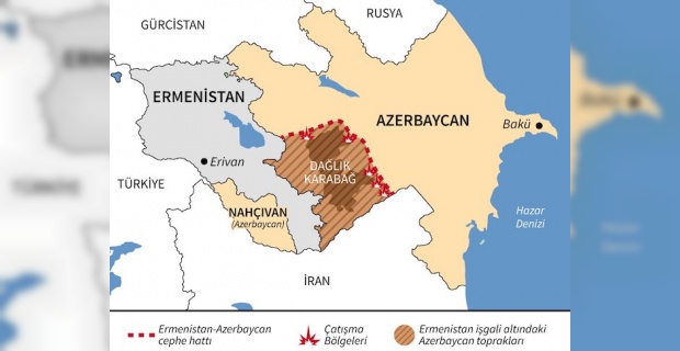 Azerbaycan'a Kuzey Kıbrıs Türk Cumhuriyeti'nden dayanışma iletisi