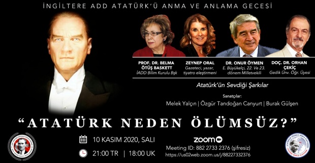 LONDRA'DA ATATÜRK'Ü ANMA VE ANLAMA PROGRAMI