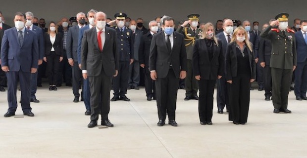 Kuzey Kıbrıs Türk Cumhuriyeti'nin Kurucu Cumhurbaşkanı Denktaş'a anma