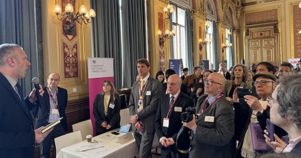 İngiltere Dışişleri Bakanlığı Basın Günü Whitehall’da yapıldı