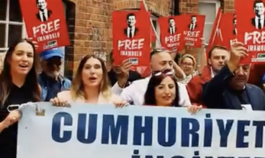 CHP İngiltere Birliği Londra#039;dan seslendi, Demokrasi evrenseldir! Adalet herkes için gereklidir!