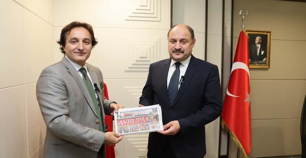 Şanlıurfa Büyükşehir Belediye Başkanı Mehmet Kasım Gülpınar 'Avrupa'lı oldu
