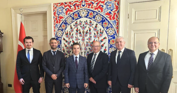Zeytin ADR’den Londra Büyükelçiliğine Ziyaret