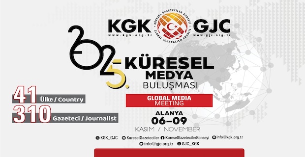 Küresel Medya Alanya Buluşmasına 41 ülkeden 310 gazeteci katılıyor