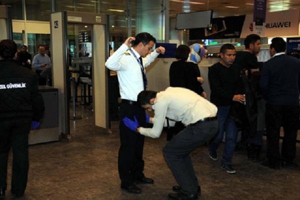 Atatürk Havalimanı'nda güvenlik önlemleri arttırıldı