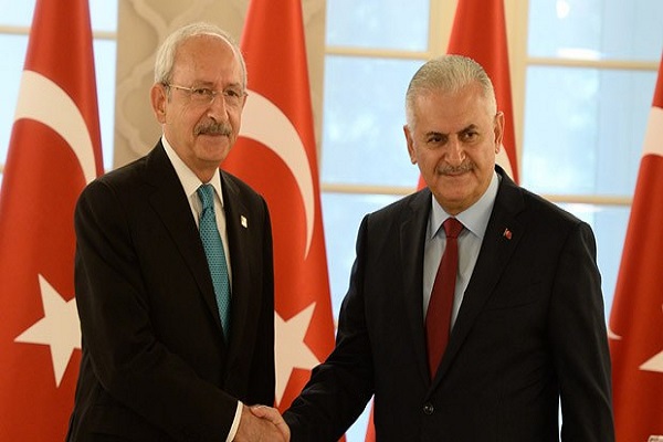 Başbakan Yıldırım ve CHP lideri Kılıçdaroğlu'ndan ortak açıklama