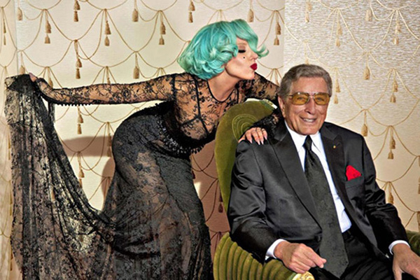 Lady Gaga ve Tony Bennet konser için bir arada