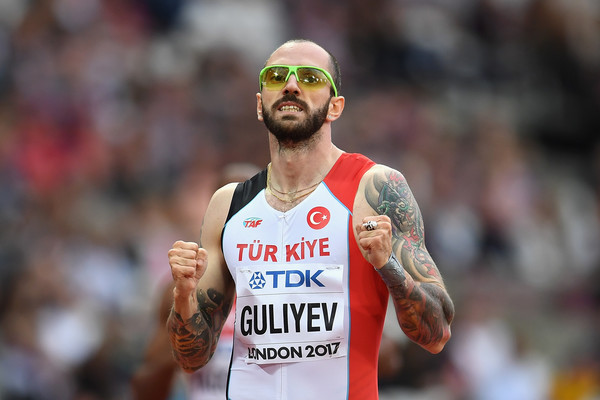 Ramil Guliyev 200 metrede birinci oldu