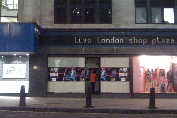 London's empty shops