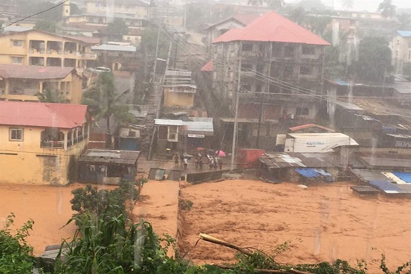Sierra Leone'de heyelan, kayıp 600 kişi aranıyor