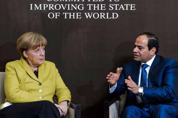 Abdulfettah es-Sisi ile Angela Merkel görüşecek