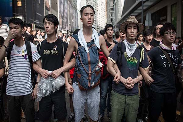 Hong Kong eylemleri iki haftadır devam ediyor