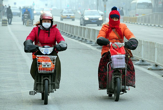 Çin'de tehlikeli hava kirliliği