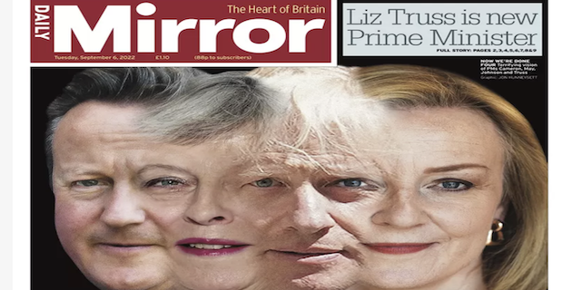 İngiliz basını manşetlerinde yeni başbakan Liz Truss ?