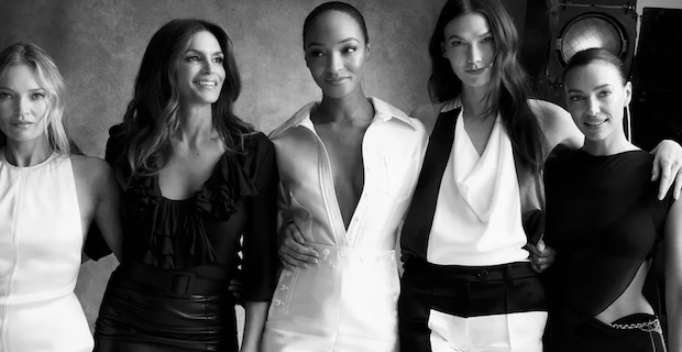 Moda ikonları Edward Enninful'un son İngiliz Vogue kapağı için bir araya geliyor